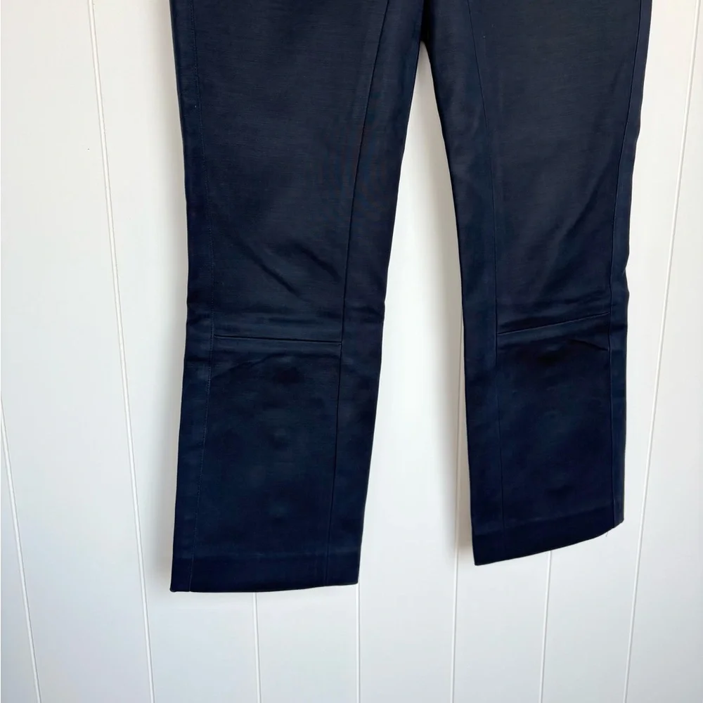 Tory Burch Dark Navy Cropped Ankle Pants - business chic - Picture 11 of 13